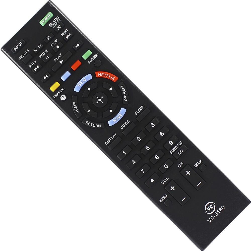Controle Remoto, Compatível Para Tv Sony 50¨ - Kdl-50w705a