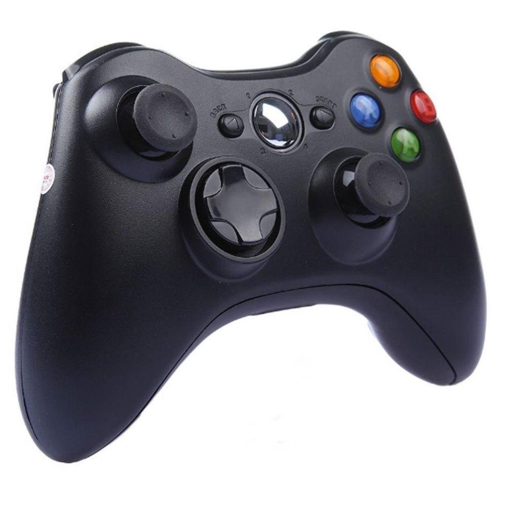 Controle Sem Fio Xbox 360 Slim Altomex, Joystick Wireless, Preto