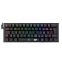 Teclado Mecânico Gamer Redragon Anivia, RGB, ABNT2, Compacto, Outemu Brown, Double-Shot Keycaps, USB 2.0