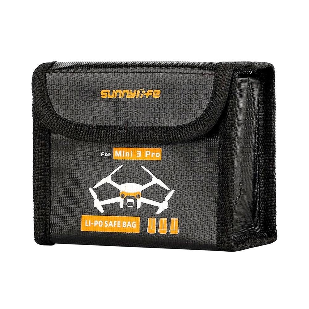 Case De Proteção Sunnylife Antichamas Para 3 Baterias Drone Dji Mini 3 Pro