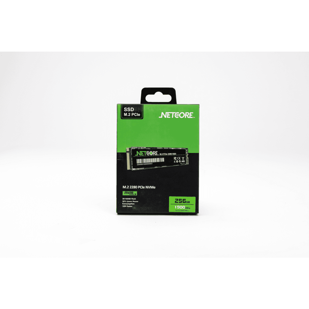 SSD Netcore, 256GB, M.2 Nvme 2280, Pci-e, 1900MB/s - Netnv256me4