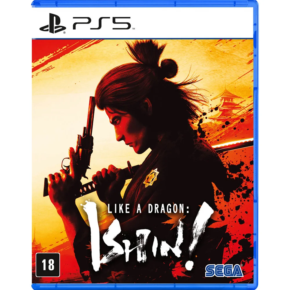 Jogos Playstation Sega Like A Dragon: Ishin, Ps5 Jogos Playstation Sega Like A Dragon: Ishin, Ps5