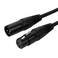 Cabo Xlr Macho, Cabos & Plugs, Xlr Fêmea Microfone Balanceado (1m)