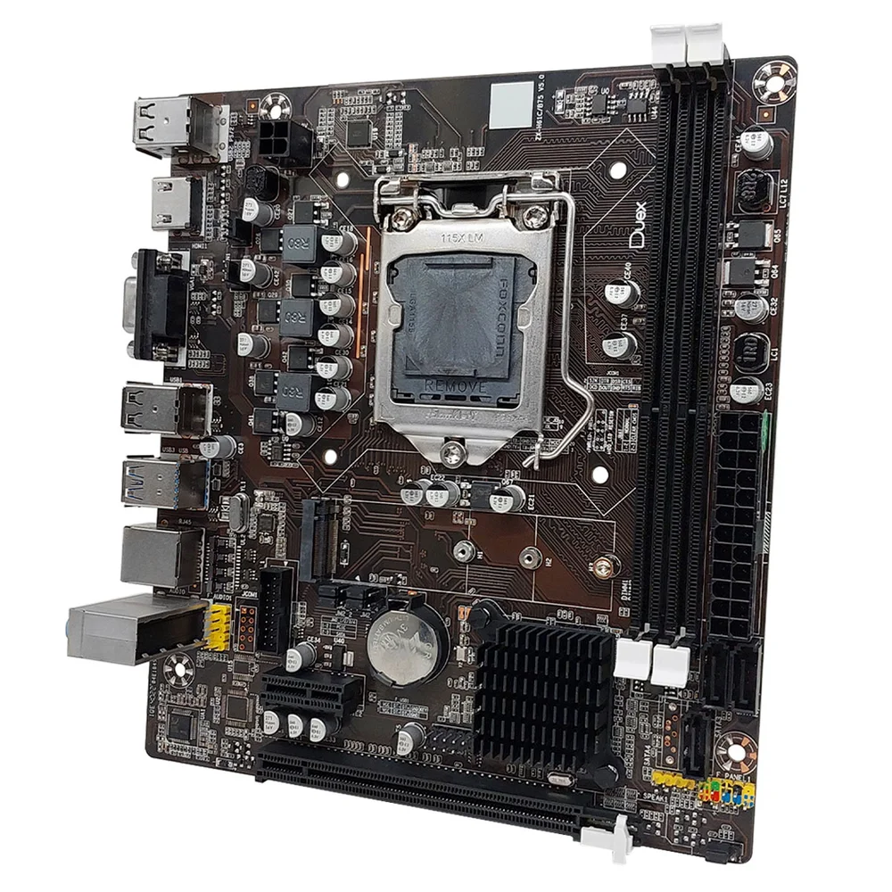 Placa Mãe Duex Dx B75zg M2, Intel 2ª/3ª Geração, DDR3, Socket LGA1155 Placa Mãe Duex Dx B75zg M2, Intel 2ª/3ª Geração, DDR3, Socket LGA1155