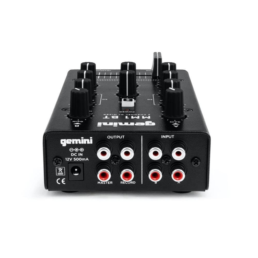 Mixer Dj Analógico Gemini Mm1bt KaBuM