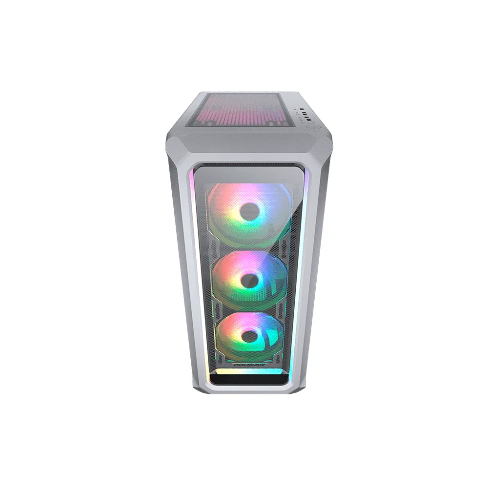 Gabinete Gamer Cougar Archon 2 RGB, Mid-tower, Lateral De Vidro, Com 3 Fans, Branco - 385CC50.0004 Gabinete Gamer Cougar Archon 2 RGB, Mid-tower, Lateral De Vidro, Com 3 Fans, Branco - 385CC50.0004