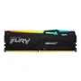 Memoria Kingston Fury Beast RGB, 32GB, DDR5, 5200mhz 1.25v Black Desktop - KF552C40BBA-32