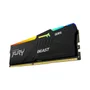 Memoria Kingston Fury Beast RGB, 32GB, DDR5, 5200mhz 1.25v Black Desktop - KF552C40BBA-32
