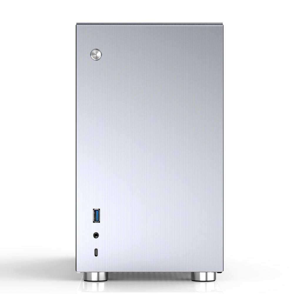 Gabinete Cinza Mini ITX Em Alumínio V10 - Jonsbo Gabinete Cinza Mini ITX Em Alumínio V10 - Jonsbo