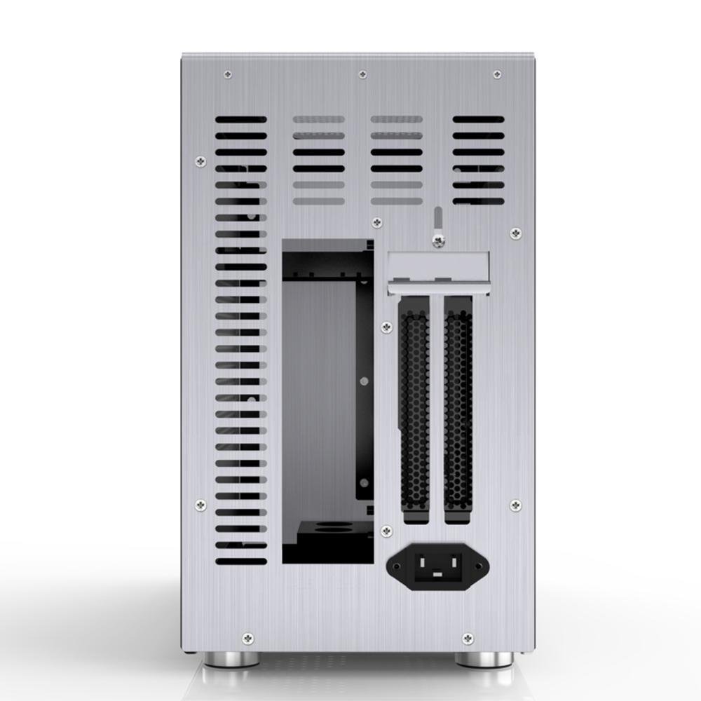 Gabinete Cinza Mini ITX Em Alumínio V10 - Jonsbo Gabinete Cinza Mini ITX Em Alumínio V10 - Jonsbo