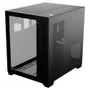 Gabinete Pcyes Forcefield Black Vulcan, Mid Tower, m-ATX, Frontal E Lateral Em Vidro Temperado, S/ Fans, Preto - Gffbvp
