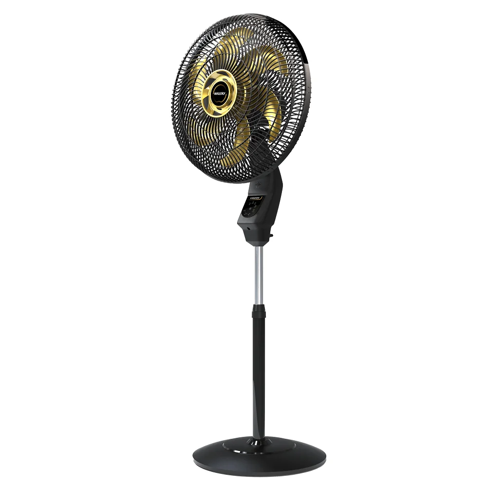 Ventilador Mallory Coluna Chronos, 40cm, Dourado, 220v - Pr-dr Ventilador Mallory Coluna Chronos, 40cm, Dourado, 220v - Pr-dr