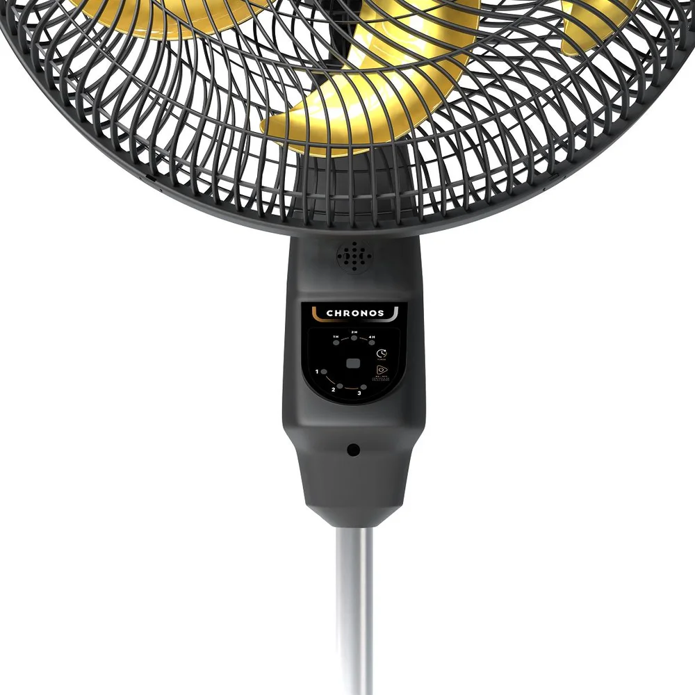 Ventilador Mallory Coluna Chronos, 40cm, Dourado, 220v - Pr-dr Ventilador Mallory Coluna Chronos, 40cm, Dourado, 220v - Pr-dr