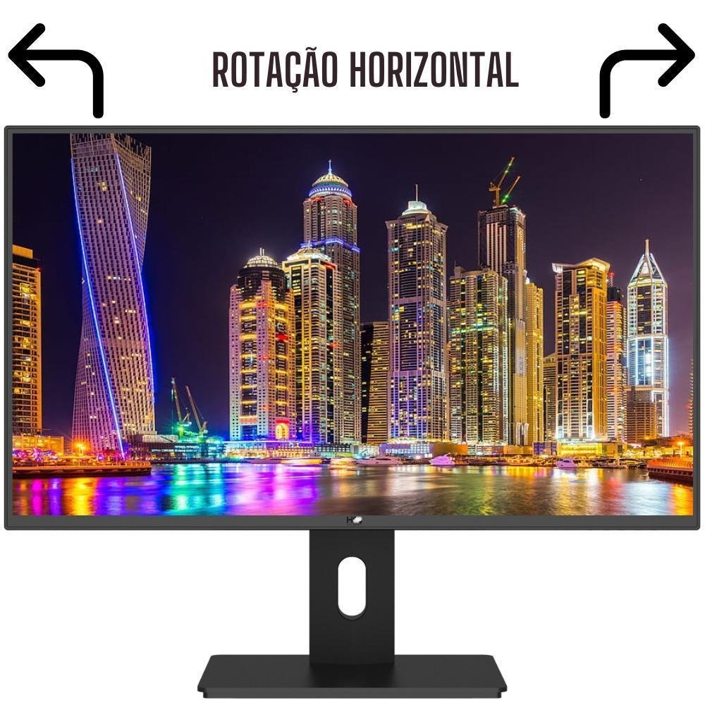 Monitor Hq 24 Polegadas, Led, Ergonômico, Ajuste De Altura, Rotação Vertical, Rotação Horizontal, Inclinação, Widescreen, 2ms, 75HZ, FULL HD, HDMI, Hq Pro 24hqa Monitor Hq 24 Polegadas, Led, Ergonômico, Ajuste De Altura, Rotação Vertical, Rotação Horizontal, Inclinação, Widescreen, 2ms, 75HZ, FULL HD, HDMI, Hq Pro 24hqa