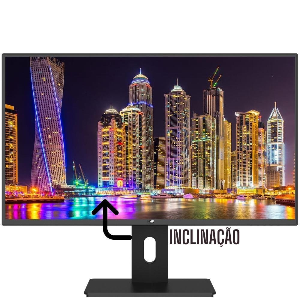 Monitor Hq 24 Polegadas, Led, Ergonômico, Ajuste De Altura, Rotação Vertical, Rotação Horizontal, Inclinação, Widescreen, 2ms, 75HZ, FULL HD, HDMI, Hq Pro 24hqa Monitor Hq 24 Polegadas, Led, Ergonômico, Ajuste De Altura, Rotação Vertical, Rotação Horizontal, Inclinação, Widescreen, 2ms, 75HZ, FULL HD, HDMI, Hq Pro 24hqa
