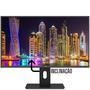 Monitor Hq 24 Polegadas, Led, Ergonômico, Ajuste De Altura, Rotação Vertical, Rotação Horizontal, Inclinação, Widescreen, 2ms, 75HZ, FULL HD, HDMI, Hq Pro 24hqa