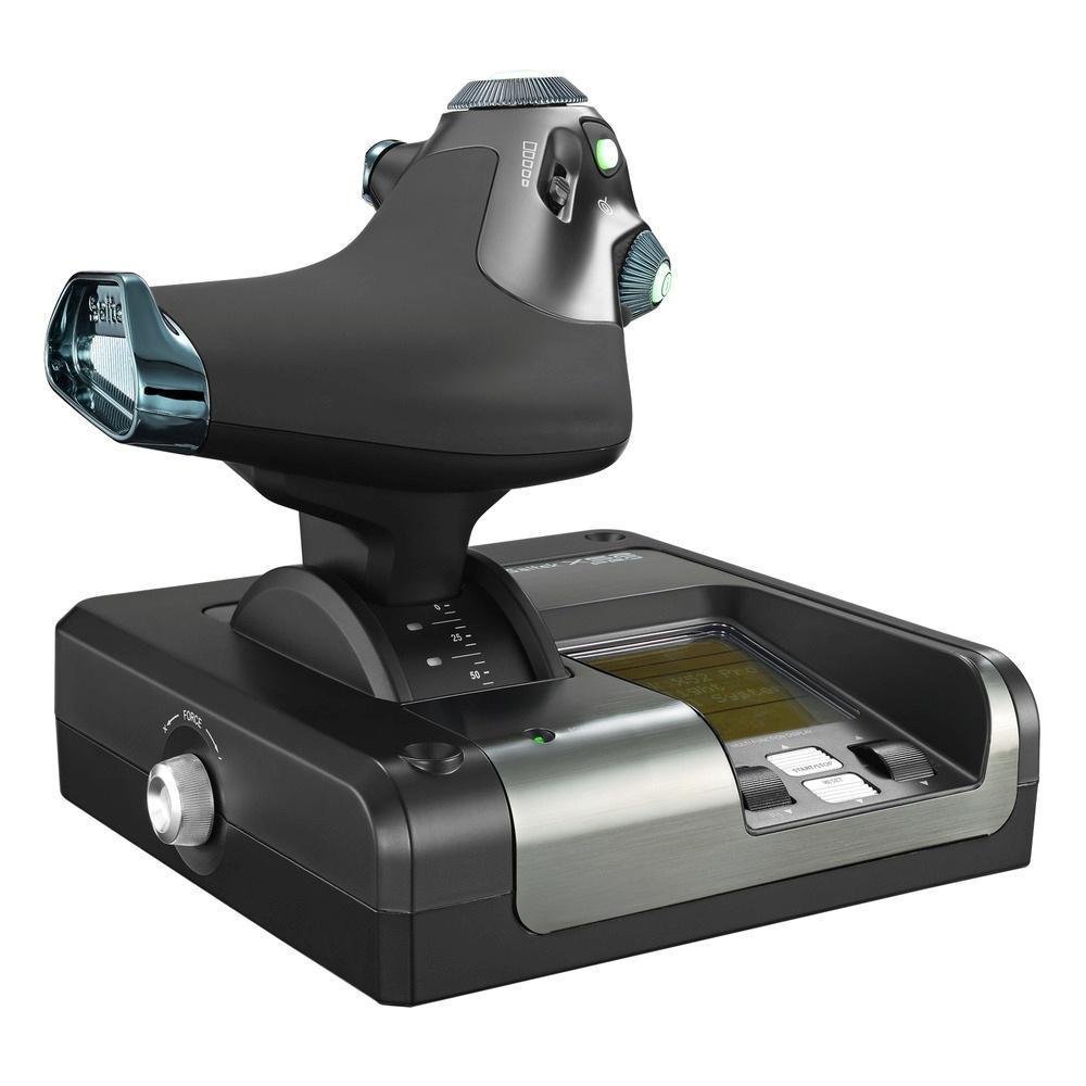 Logitech G_X52 Pro HOTAS フライトスティック Controlador De Simulaço Logitechg KaBuM