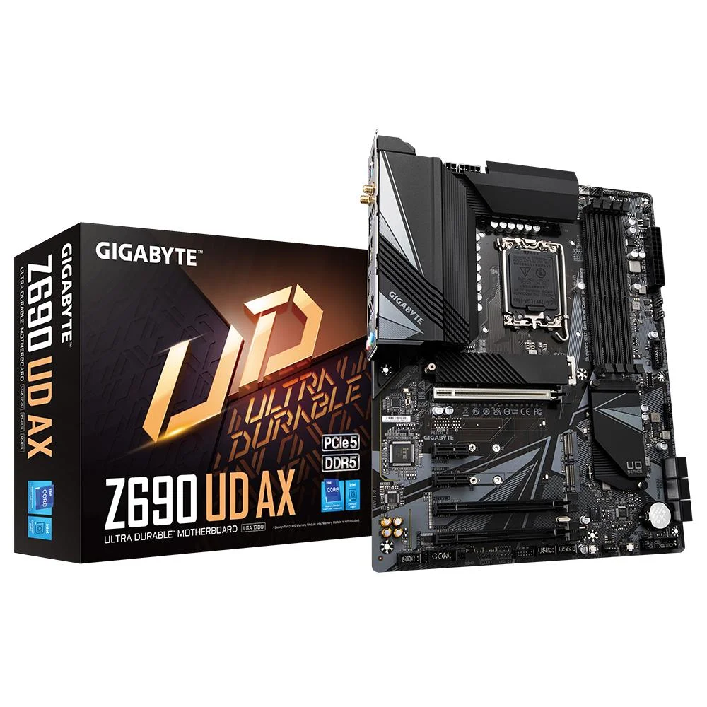 マザーボード GIGABYTE Z690 UD DDR4 + core i5 12600KF Placa Me Gigabyte Z690 Ud Ax Z690 Ud Ax KaBuM