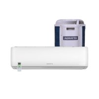 Ar Condicionado Split Hi Wall Inverter Agratto 9000 Btus Quente E Frio Liv Top 220v