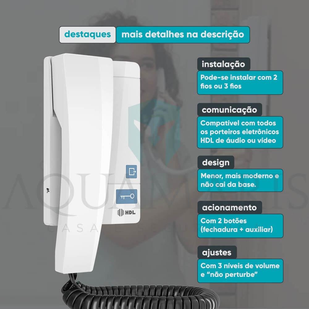Porteiro Eletronico Hdl Audio Advance