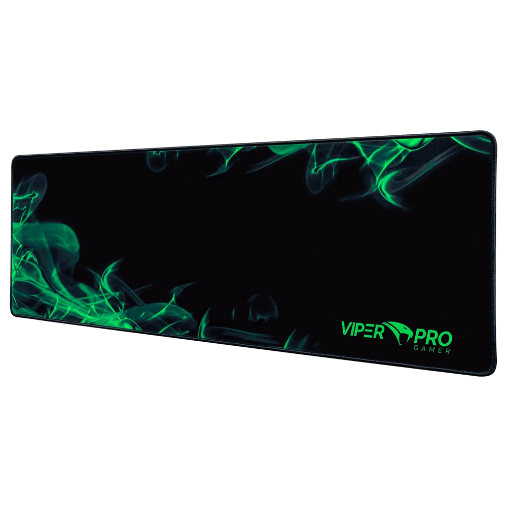 Mousepad Gamer Grande (900x300mm), Emborrachado, Control, Preto, Python Viper Pro – V1405 Mppython605