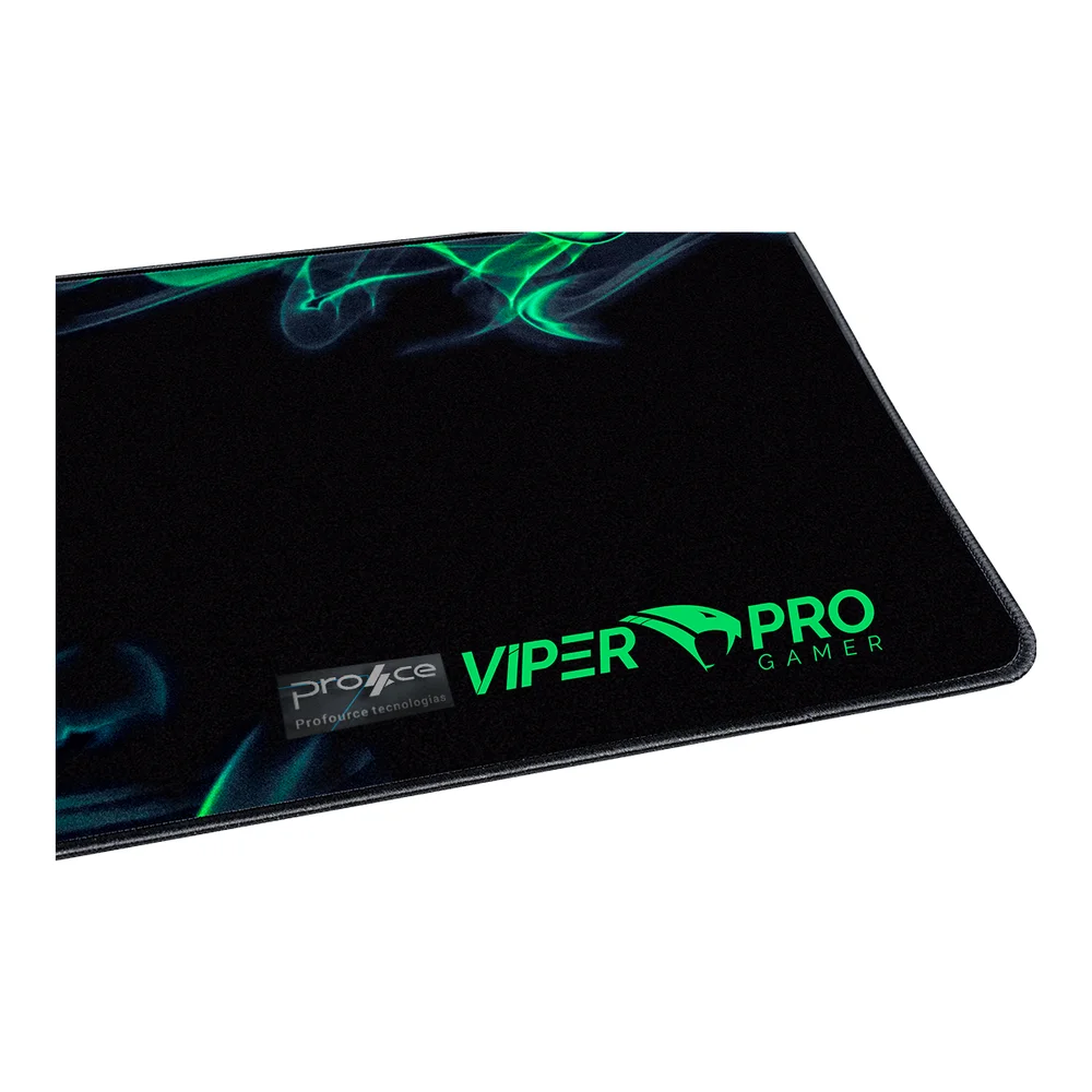 Mousepad Gamer Grande (900x300mm), Emborrachado, Control, Preto, Python Viper Pro – V1405 Mppython605