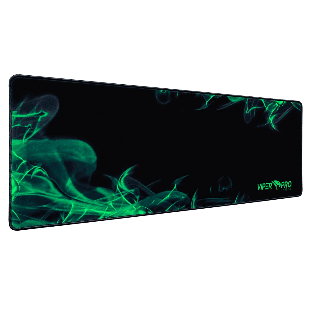Mousepad Gamer Grande (900x300mm), Emborrachado, Control, Preto, Python Viper Pro – V1405 Mppython605