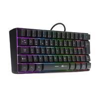 Teclado Knup Gamer, Mecânico, USB, Iluminação Programável RGB