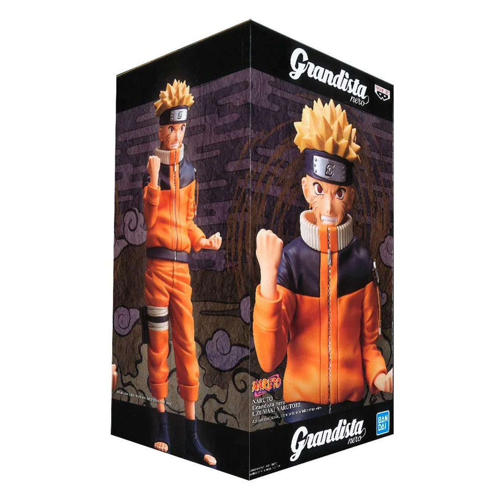 Figure Naruto Uzumaki Grandista Nero 23 Cm KaBuM