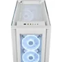 Gabinete Corsair Icue 5000x ARGB, Ql Edition, Branco, Mid-tower, Vidro