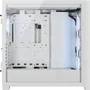 Gabinete Corsair Icue 5000x ARGB, Ql Edition, Branco, Mid-tower, Vidro