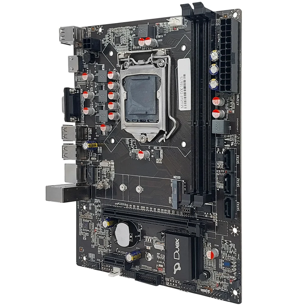 Placa Mãe Duex Dx H61s, Intel 2ª/3ª Geração, Lga1155, DDR3 Placa Mãe Duex Dx H61s, Intel 2ª/3ª Geração, Lga1155, DDR3