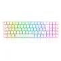 Teclado Mecanico Gamer Redragon, Ashe Pro RGB, Switch Brown, Branco - K626p-kbs-w