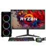 PC Gamer Completo Amd Ryzen 5 5600g, Gráficos Radeon Vega 7, 16gb Ddr4, SSD 512gb, Fonte 500w, Monitor 21.5" 75hz, 3green Force - 3f-010