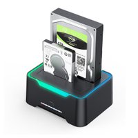 Dock Station USB 3.0 Para Sata, Cópia Offline 2x Discos Rígidos De 18tb