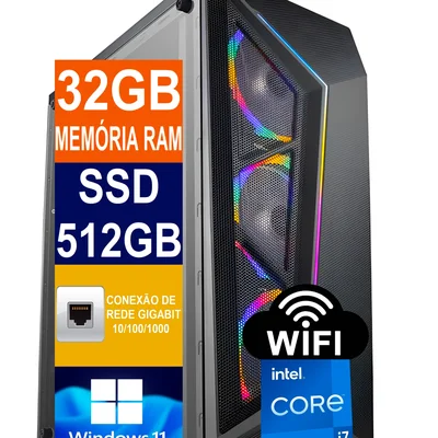 Pc Gamer Tech Power I7 12700k 32GB RAM DDR5 KaBuM Pc Gamer Tech Power I7 12700k 32GB RAM DDR5 KaBuM