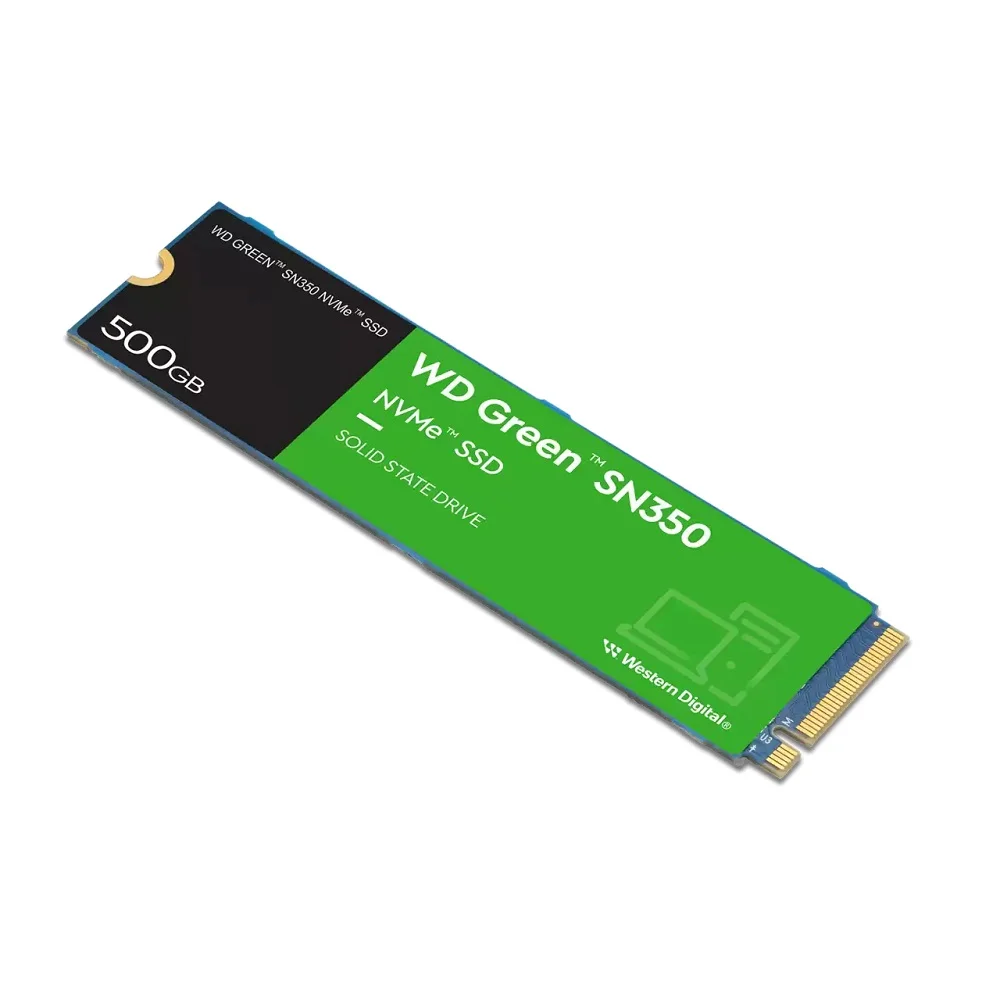 SSD WD Green Sn350, 500GB, NVME M.2 2280 - Wds500g2g0c SSD WD Green Sn350, 500GB, NVME M.2 2280 - Wds500g2g0c