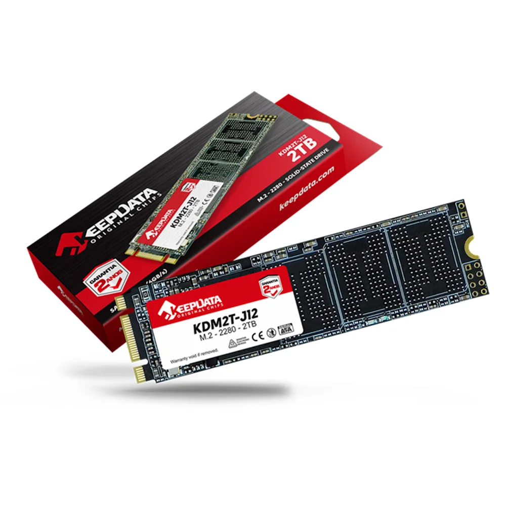 SSD M.2 De 2tb Keepdata Kdm2t-j12 550 Mb/s De Leitura, Preto SSD M.2 De 2tb Keepdata Kdm2t-j12 550 Mb/s De Leitura, Preto