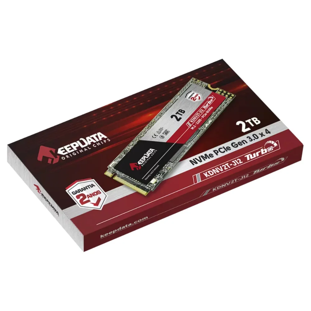 SSD M.2 De 2tb Keepdata Kdm2t-j12 550 Mb/s De Leitura, Preto SSD M.2 De 2tb Keepdata Kdm2t-j12 550 Mb/s De Leitura, Preto