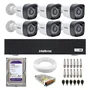 Kit 6 Câmeras Segurança Full HD + DVR Intelbras 8 Canais + HD 500GB