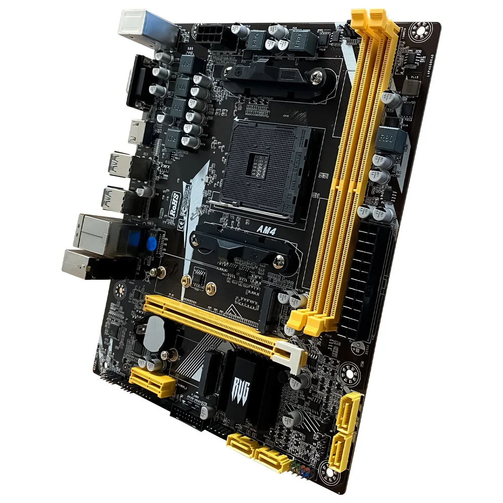 Placa-Mãe Revenger G-A320, Socket AMD AM4, M.2 NVMe, DDR4, Micro-ATX Placa-Mãe Revenger G-A320, Socket AMD AM4, M.2 NVMe, DDR4, Micro-ATX