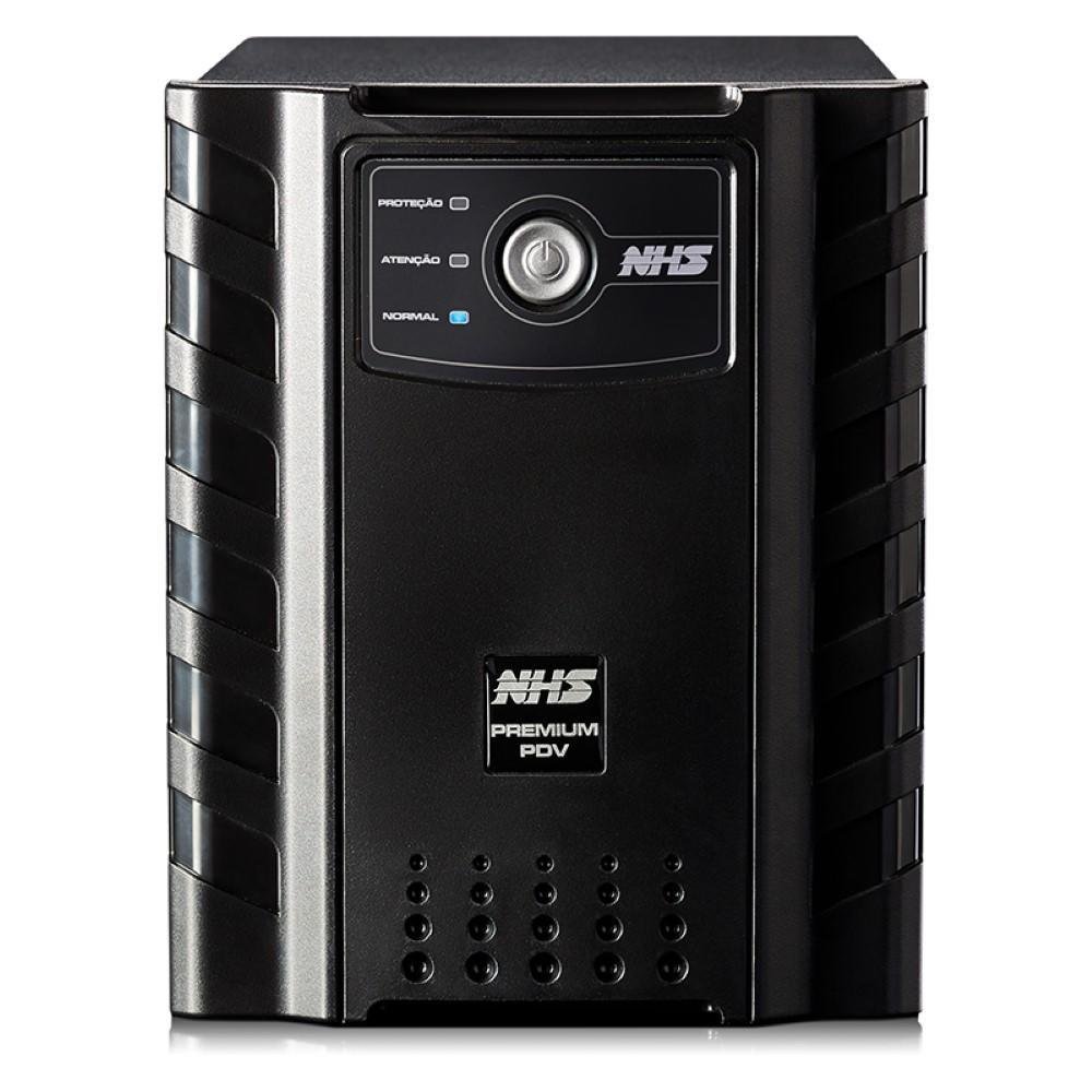 Nobreak Nhs Premium Pdv Gii, 600VA, (Jumper Interno), Selada 2 X 17AH. Bivolt - 90.A1.006400