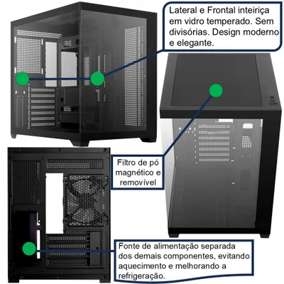 PC Gamer Advancedtech Intel Core I7 7geraço KaBuM
