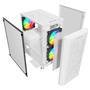 Gabinete Gamer Liketec Snow Revolution, RGB, Mid-tower, 3x Fans, Vidro Temperado -M-atx Sku:lc-mt-revolution-2052