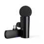Microfone De Lapela Sem Fio Fifine M6 Wireless, Preto,  Para Smartphones