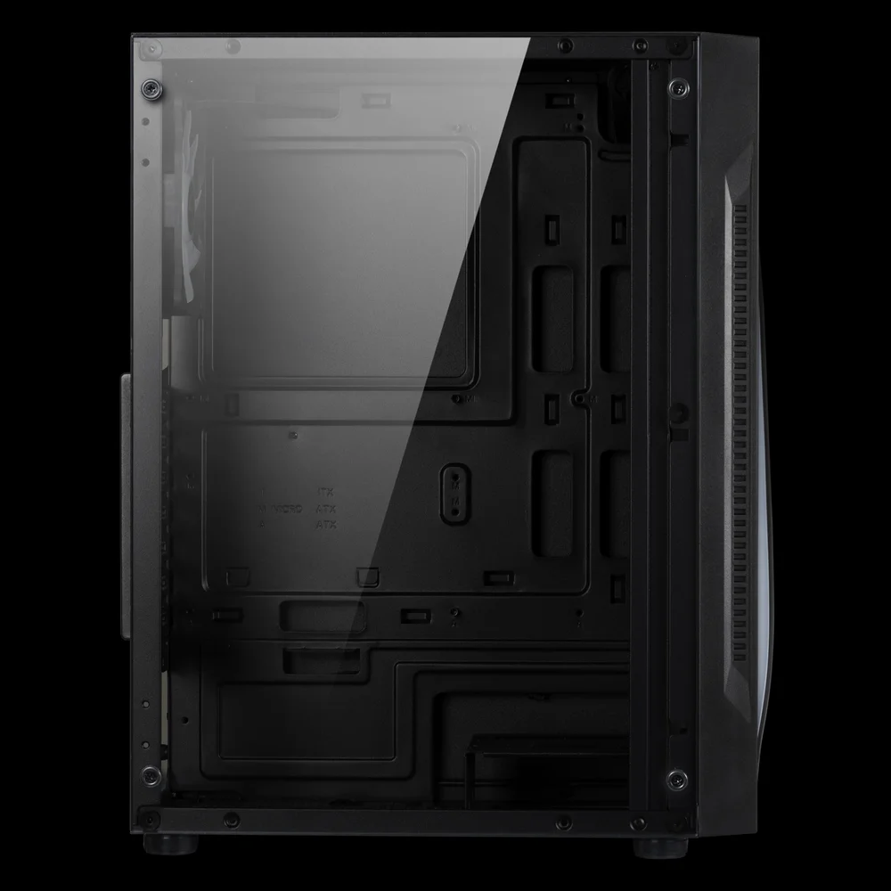 Gabinete Gamer Gamdias, Mid Tower, Argus E5, RGB - Preto Gabinete Gamer Gamdias, Mid Tower, Argus E5, RGB - Preto