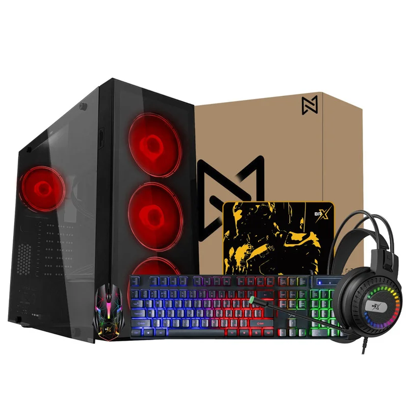 Computador Brx I7 8GB SSD240 Monitor Kit KaBuM