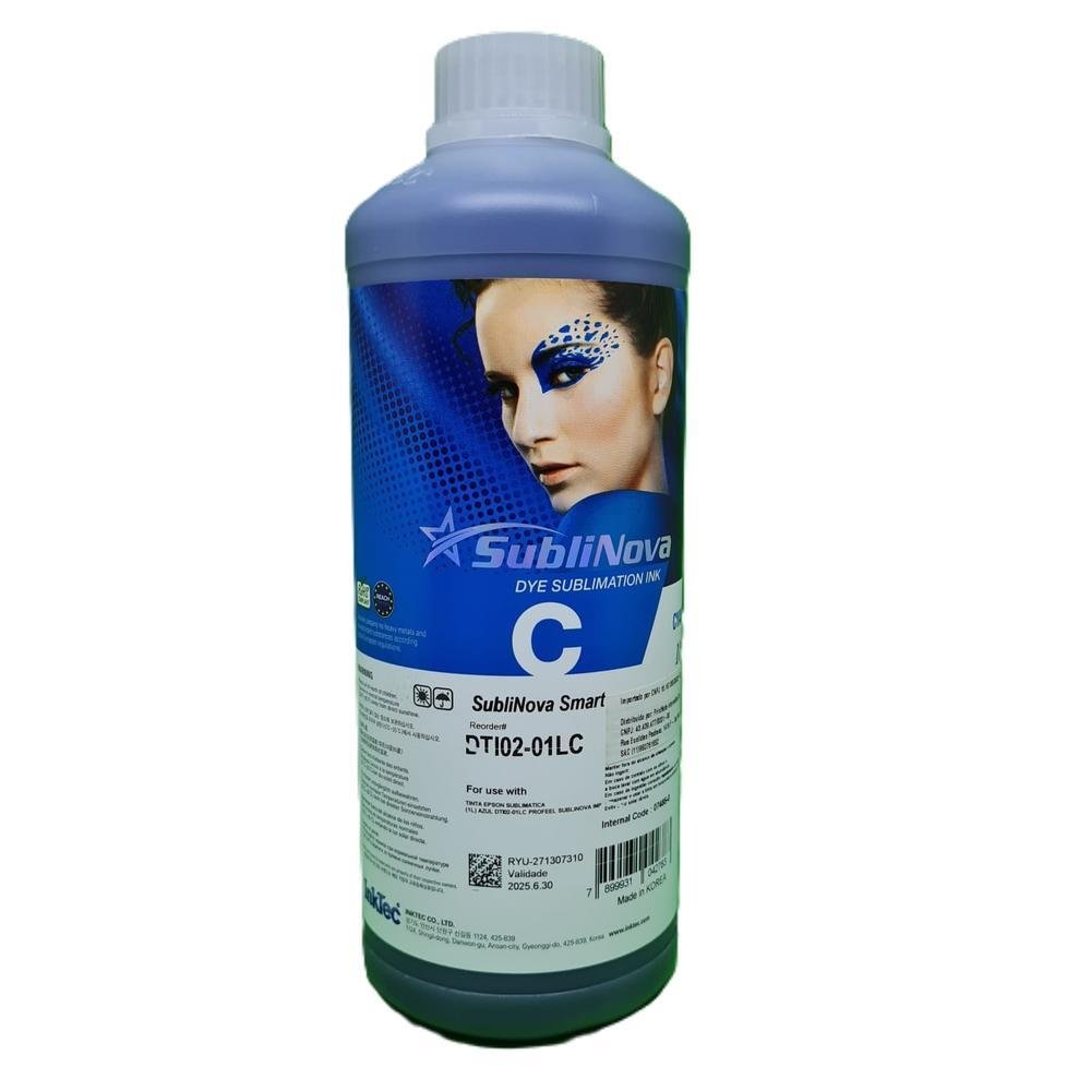 Tinta Dti F570 Dx4 Dx5 1 Litro Azul KaBuM