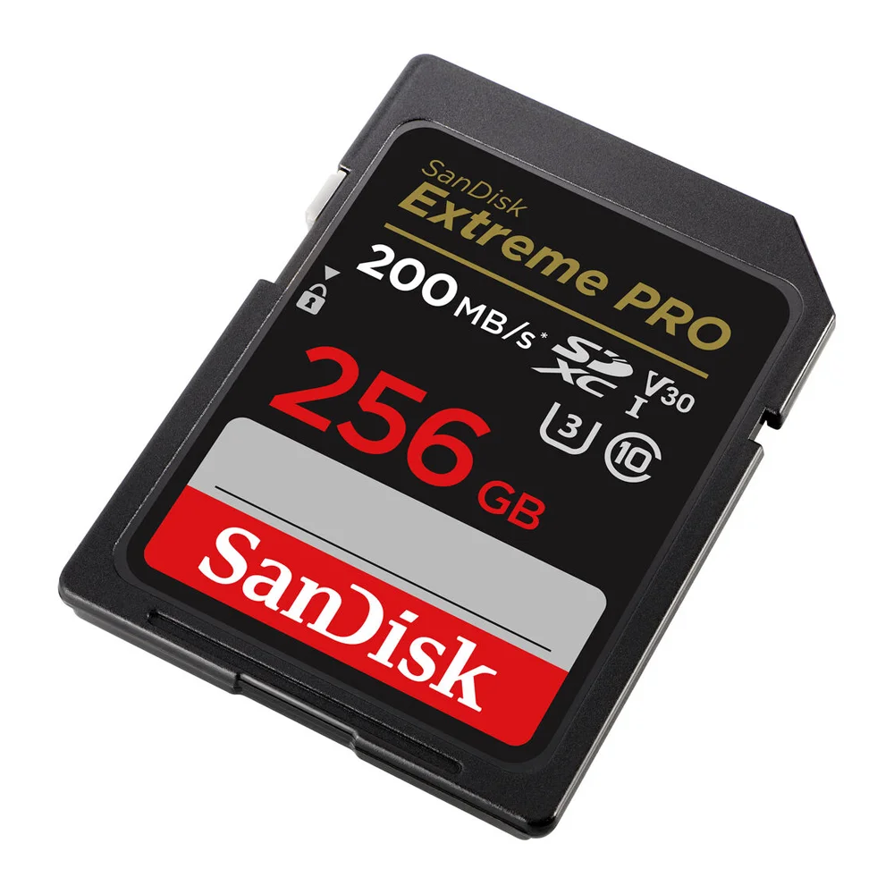 Carto De Memória Sandisk Sdxc Extreme 256GB KaBuM