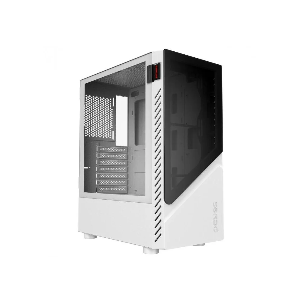 Gabinete Gamer Pcyes Set White Ghost-lateral Em Vidro - gswgpbr Gabinete Gamer Pcyes Set White Ghost-lateral Em Vidro - gswgpbr